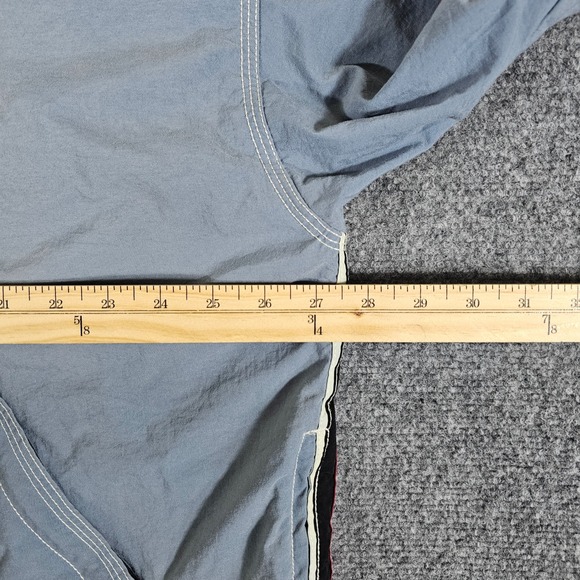 Vintage 90s Tommy Hilfiger Surfwear Pullover Zip Hooded Anorak Gray Men's XL‎ - Picture 7 of 8